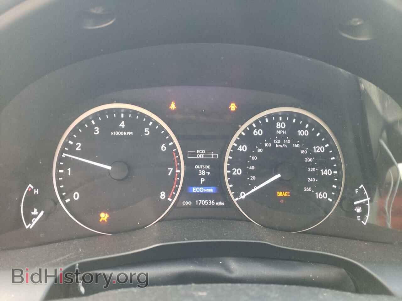 2013 LEXUS ES350 - VIN: JTHBK1GG1D2065329 - Фото 9