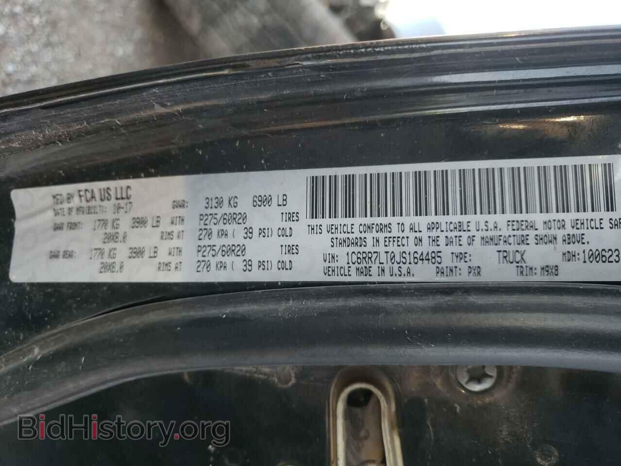 2018 RAM 1500 - VIN: 1C6RR7LT0JS164485 - Photo 12
