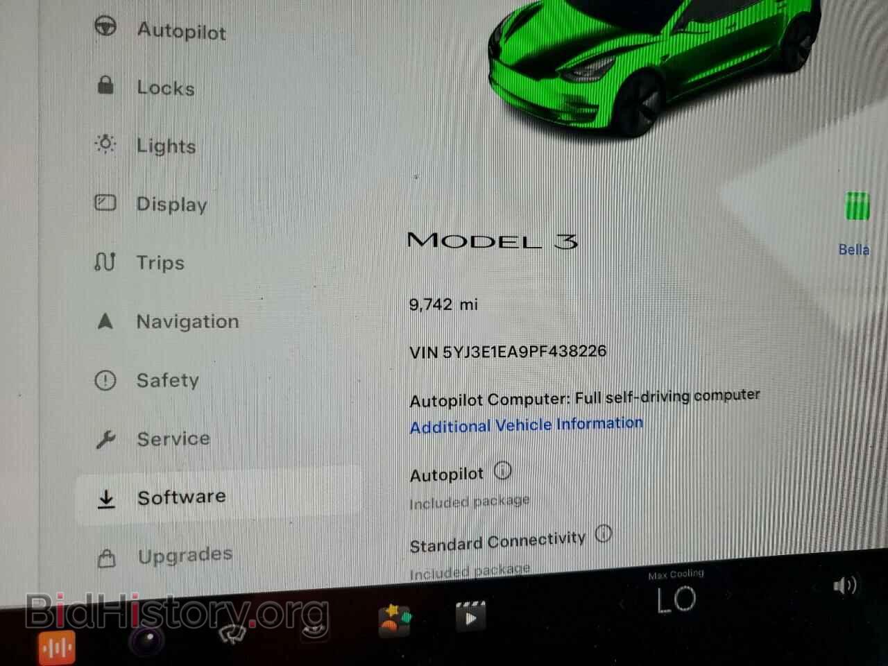2023 TESLA MODEL 3 - VIN: 5YJ3E1EA9PF438226 - Photo 9