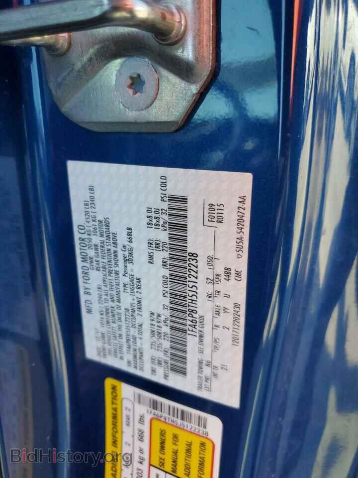 2018 FORD ALL Models - VIN: 1FA6P8TH5J5122238 - Фото 12