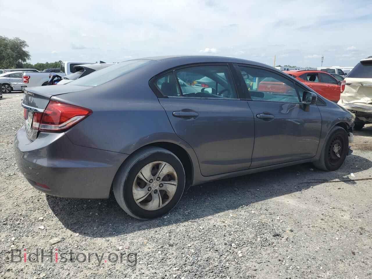 2014 HONDA CIVIC - VIN: 19XFB2F50EE086136 - Фото 3