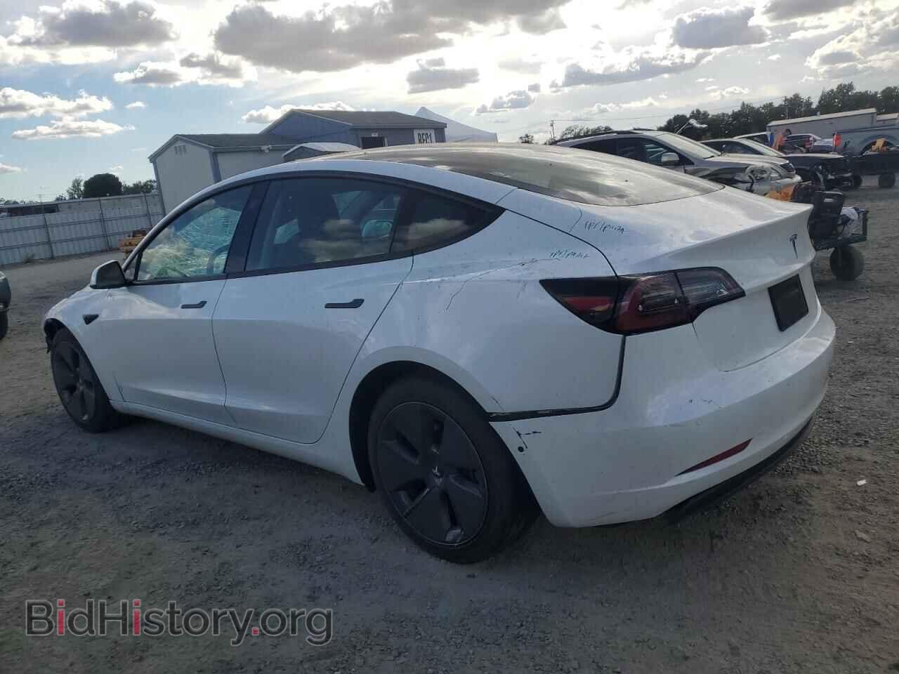2022 TESLA MODEL 3 - VIN: 5YJ3E1EA5NF358757 - Фото 2