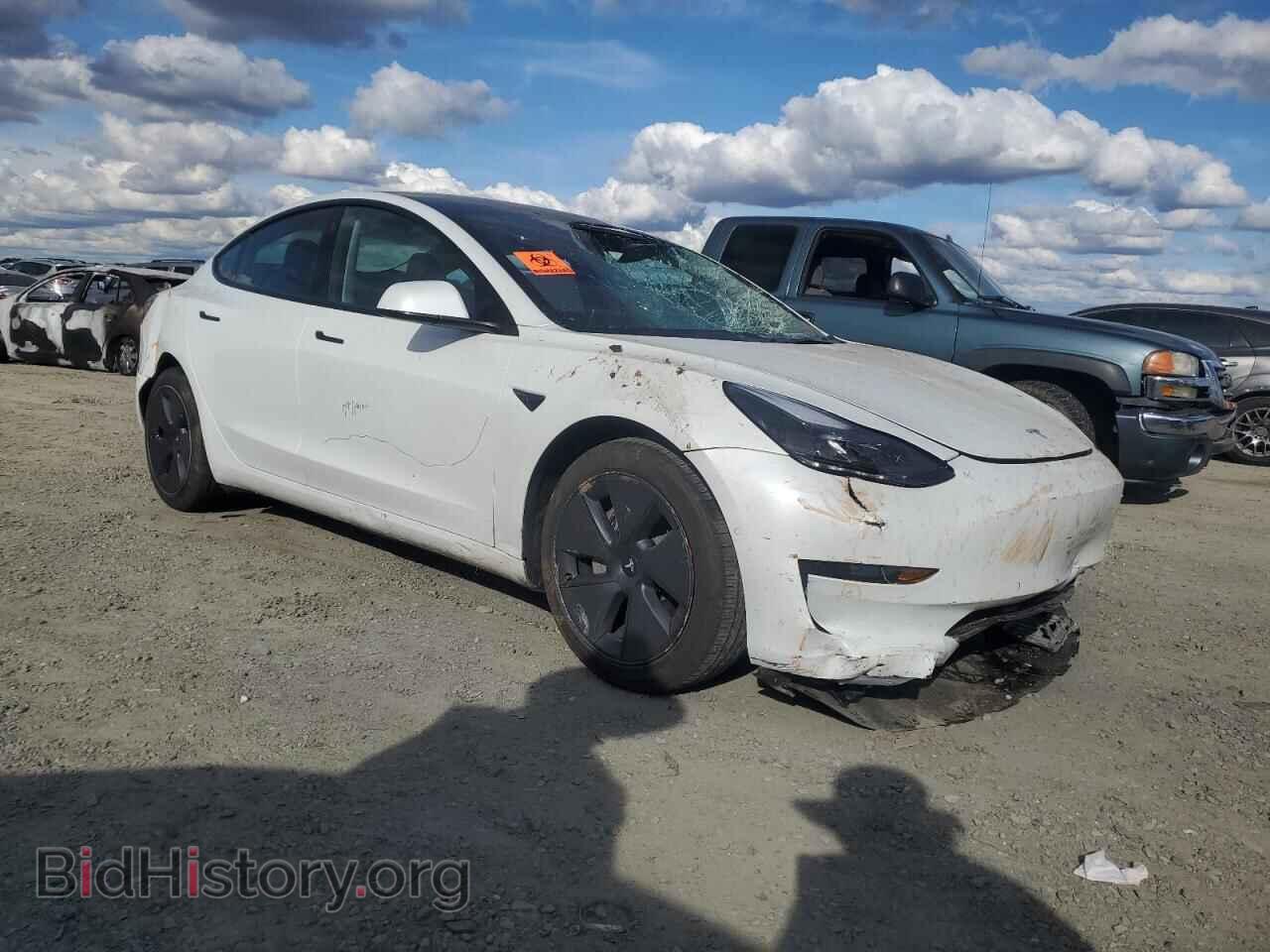 2022 TESLA MODEL 3 - VIN: 5YJ3E1EA5NF358757 - Фото 4