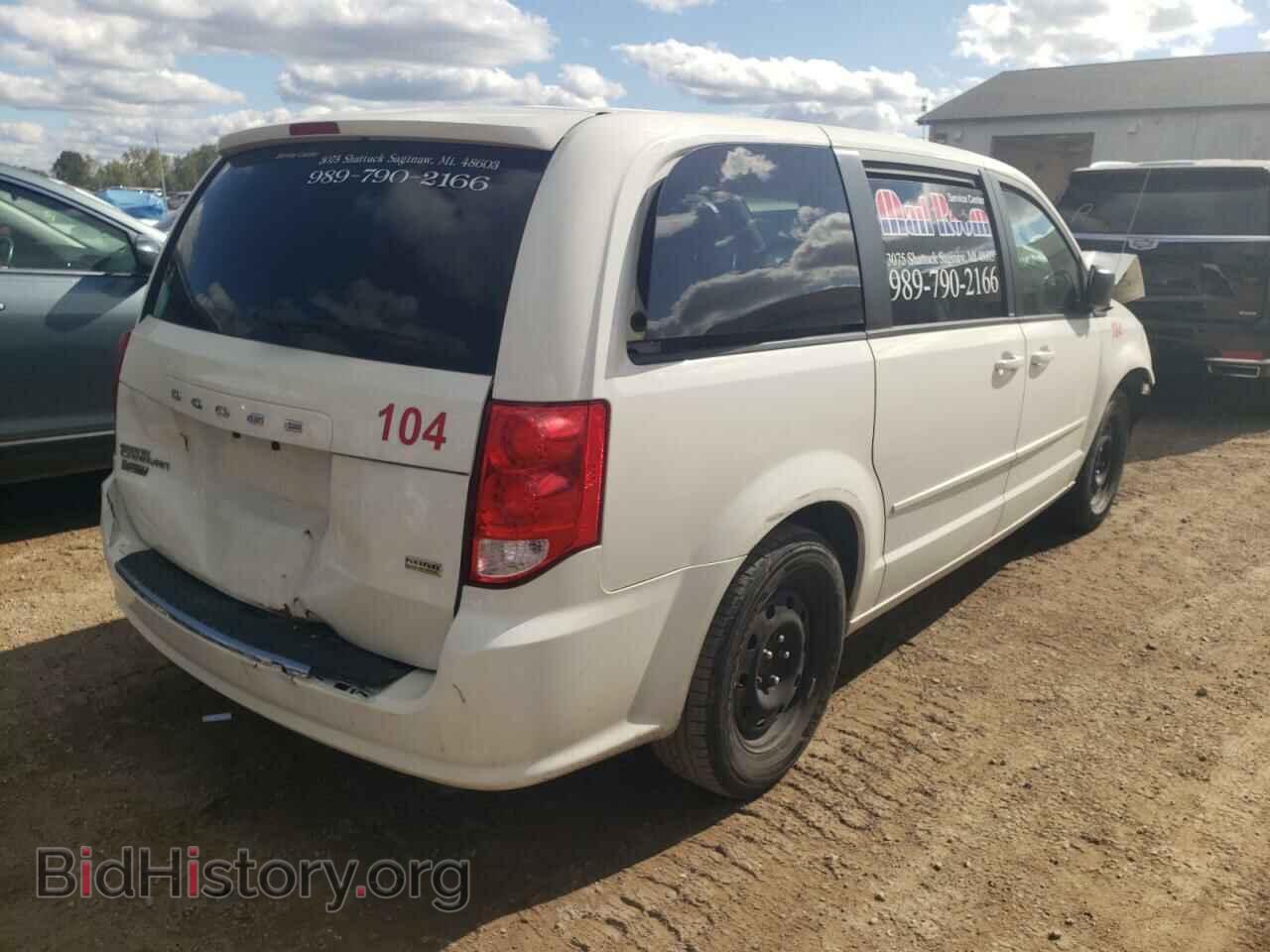 2013 DODGE CARAVAN - VIN: 2C4RDGBG7DR724116 - Фото 3