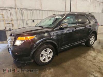 2014 Ford EXPLORER, black — VIN 1FM5K8B87EGC38570, Copart