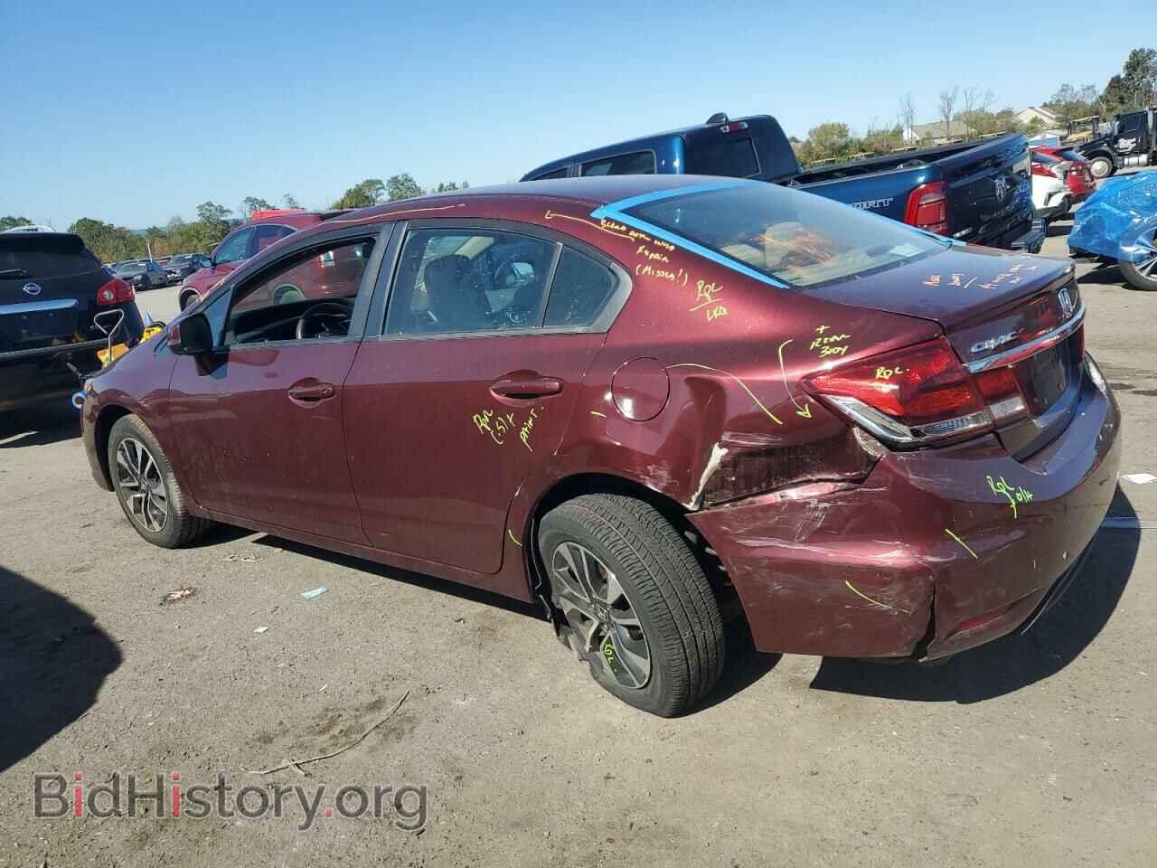 2013 HONDA CIVIC - VIN: 19XFB2F89DE266207 - Фото 2