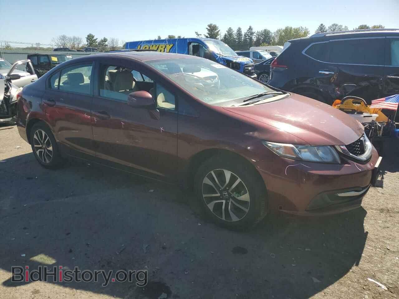 2013 HONDA CIVIC - VIN: 19XFB2F89DE266207 - Фото 4