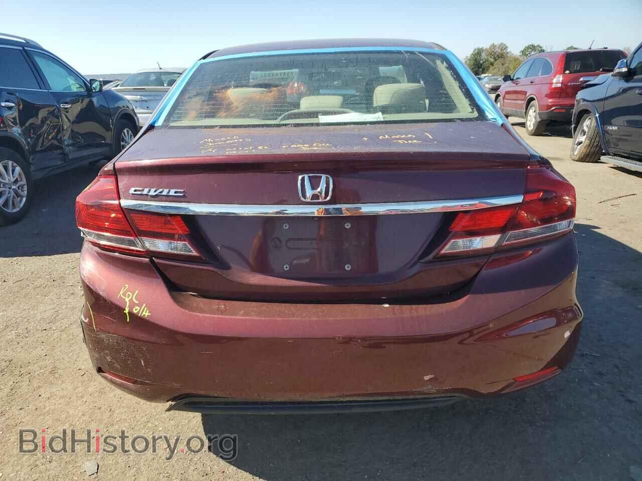 2013 HONDA CIVIC - VIN: 19XFB2F89DE266207 - Фото 6