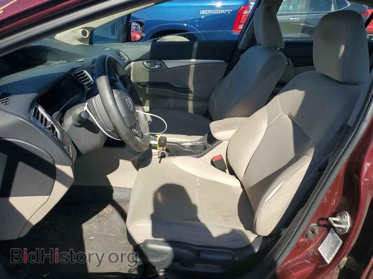 2013 HONDA CIVIC - VIN: 19XFB2F89DE266207 - Фото 7