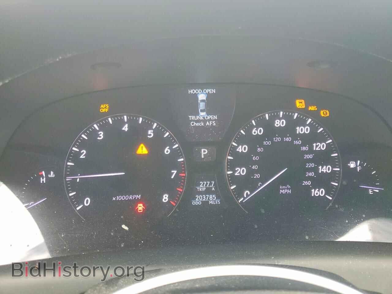 2007 LEXUS LS460 - VIN: JTHGL46F775002140 - Фото 9