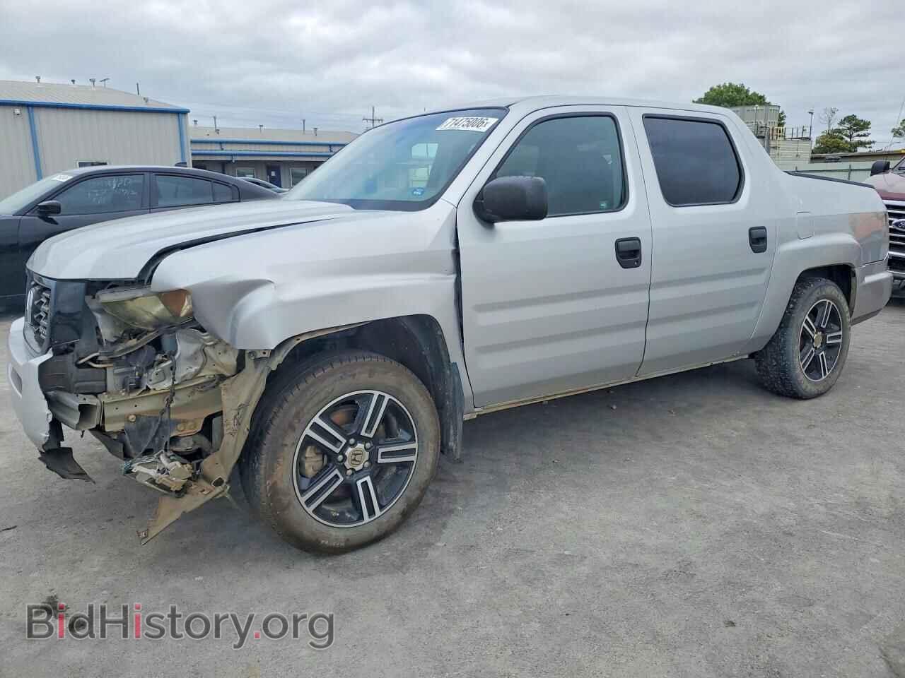 Photo 5FPYK1F78CB451889 - HONDA RIDGELINE 2012