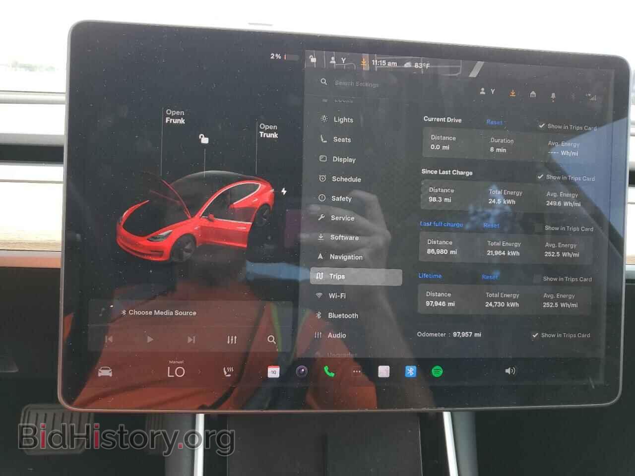 2018 TESLA MODEL 3 - VIN: 5YJ3E1EA7JF027639 - Фото 9
