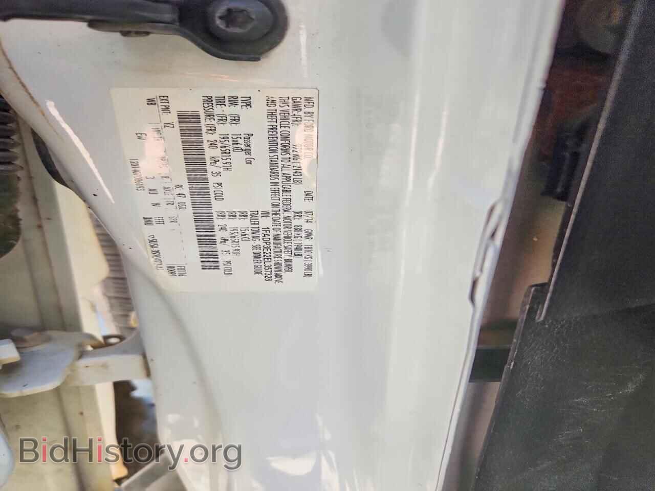 2014 FORD FOCUS - VIN: 1FADP3E22EL357328 - Фото 12