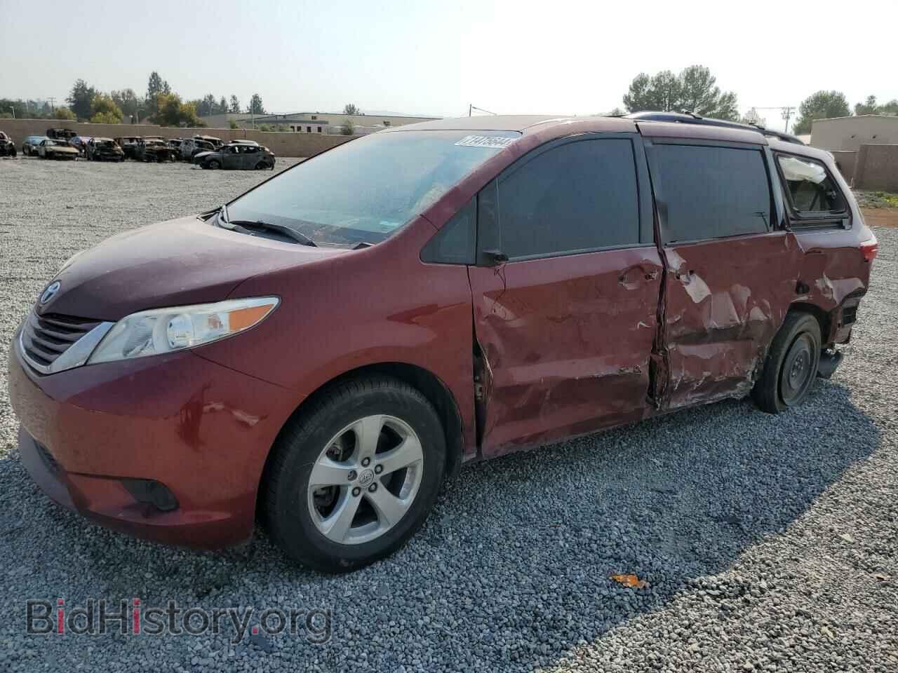 Фотография 5TDKZ3DC2HS820304 - TOYOTA SIENNA 2017