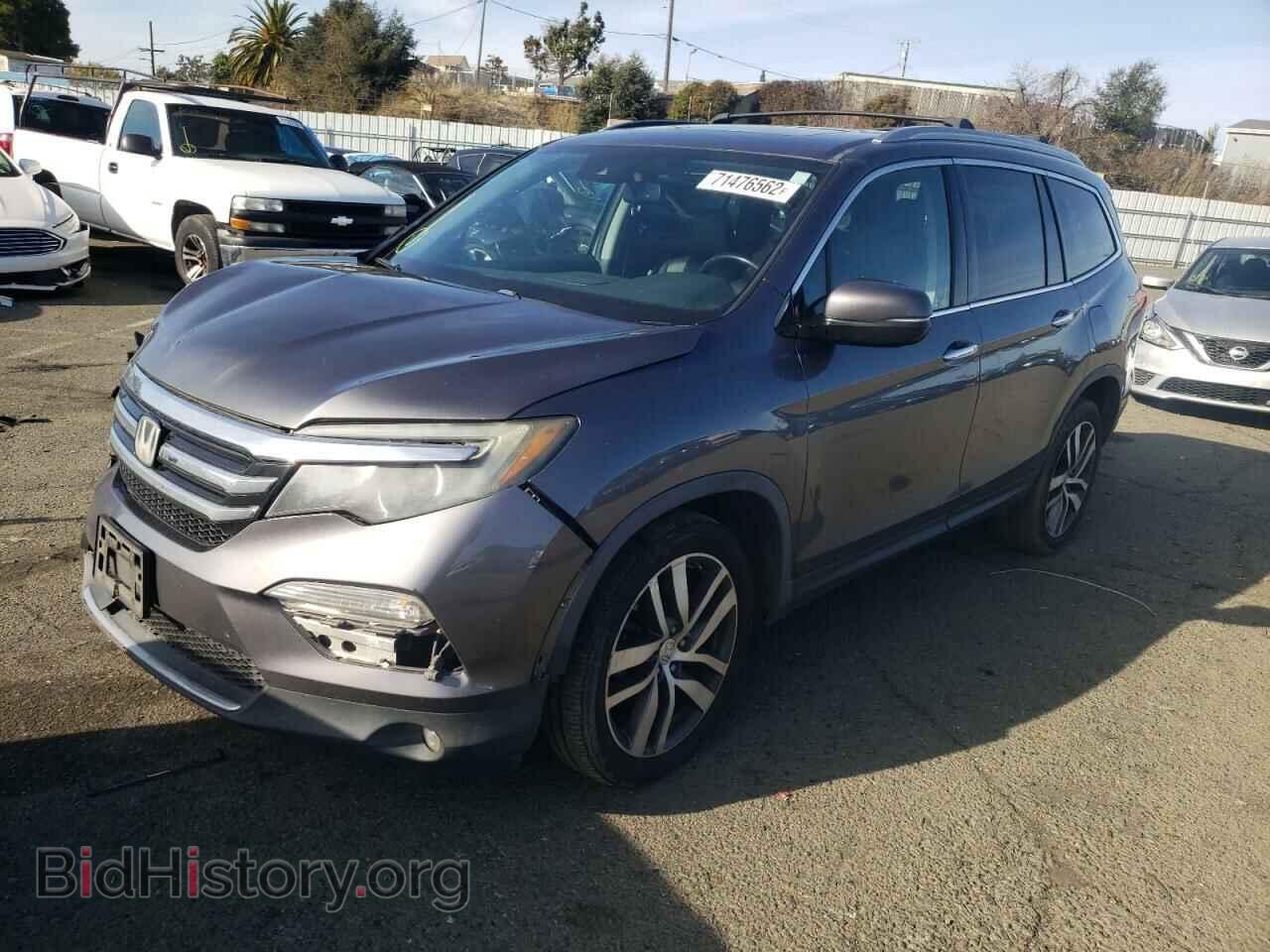 Фотография 5FNYF5H92GB019579 - HONDA PILOT 2016