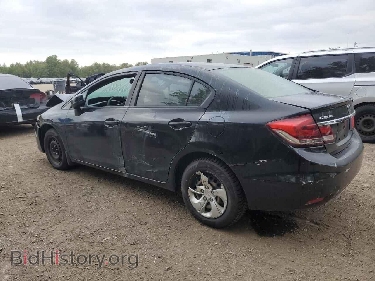 2013 HONDA CIVIC - VIN: 2HGFB2F41DH105787 - Фото 2
