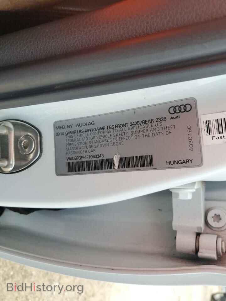 2015 AUDI S3 - VIN: WAUBFGFF4F1063243 - Photo 12