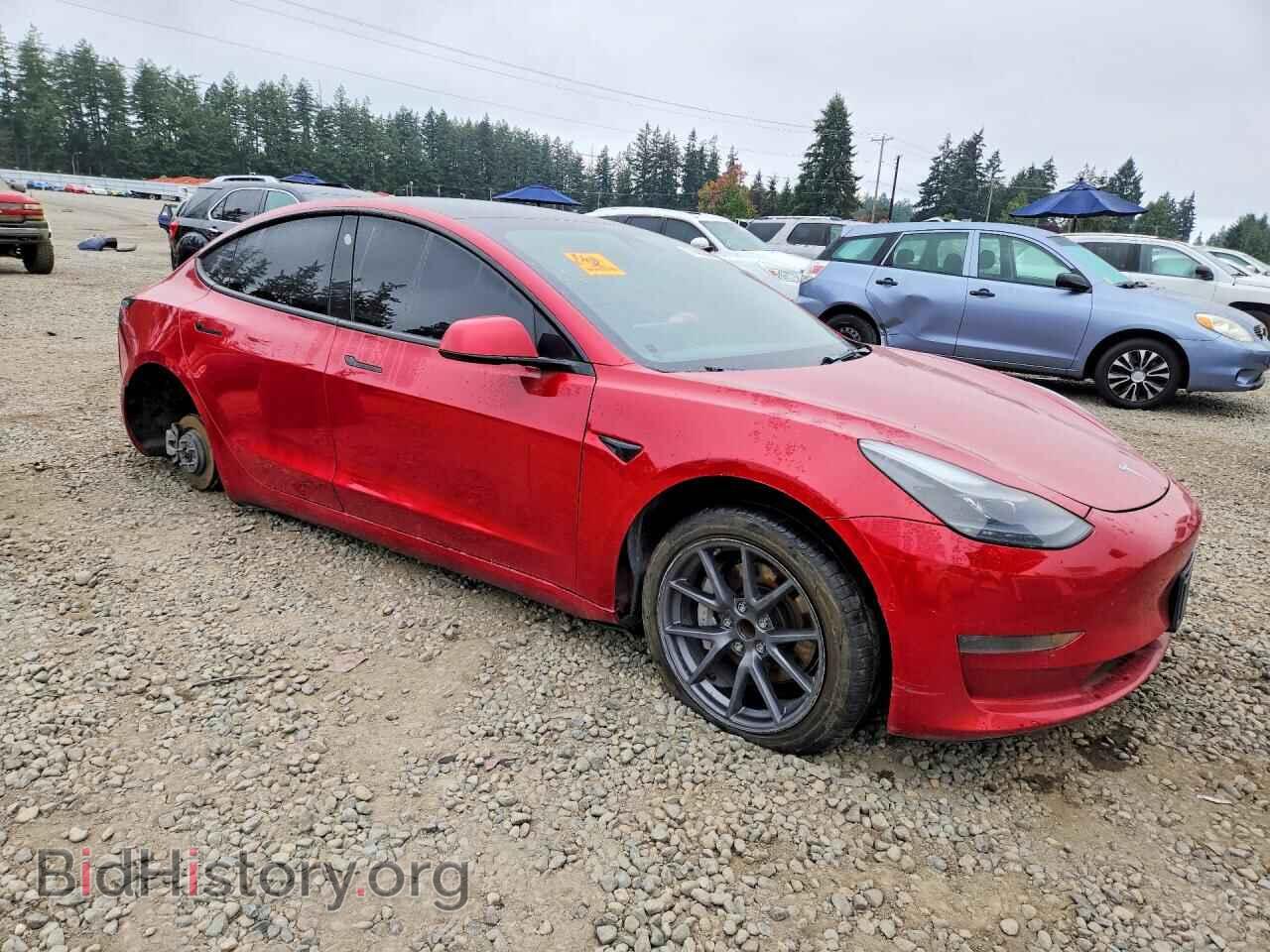 2022 TESLA MODEL 3 - VIN: 5YJ3E1EA0NF186220 - Фото 4