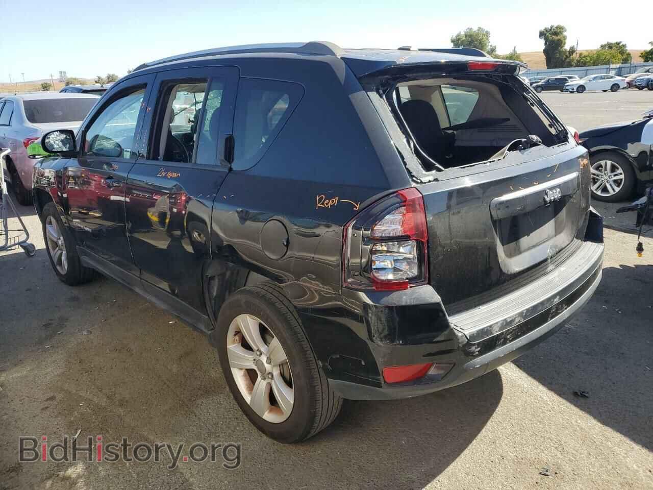 2016 JEEP COMPASS - VIN: 1C4NJCBA6GD634152 - Фото 2