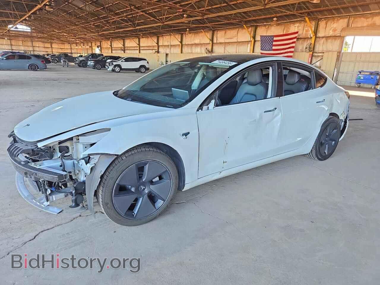 Фотография 5YJ3E1EB7MF979327 - TESLA MODEL 3 2021
