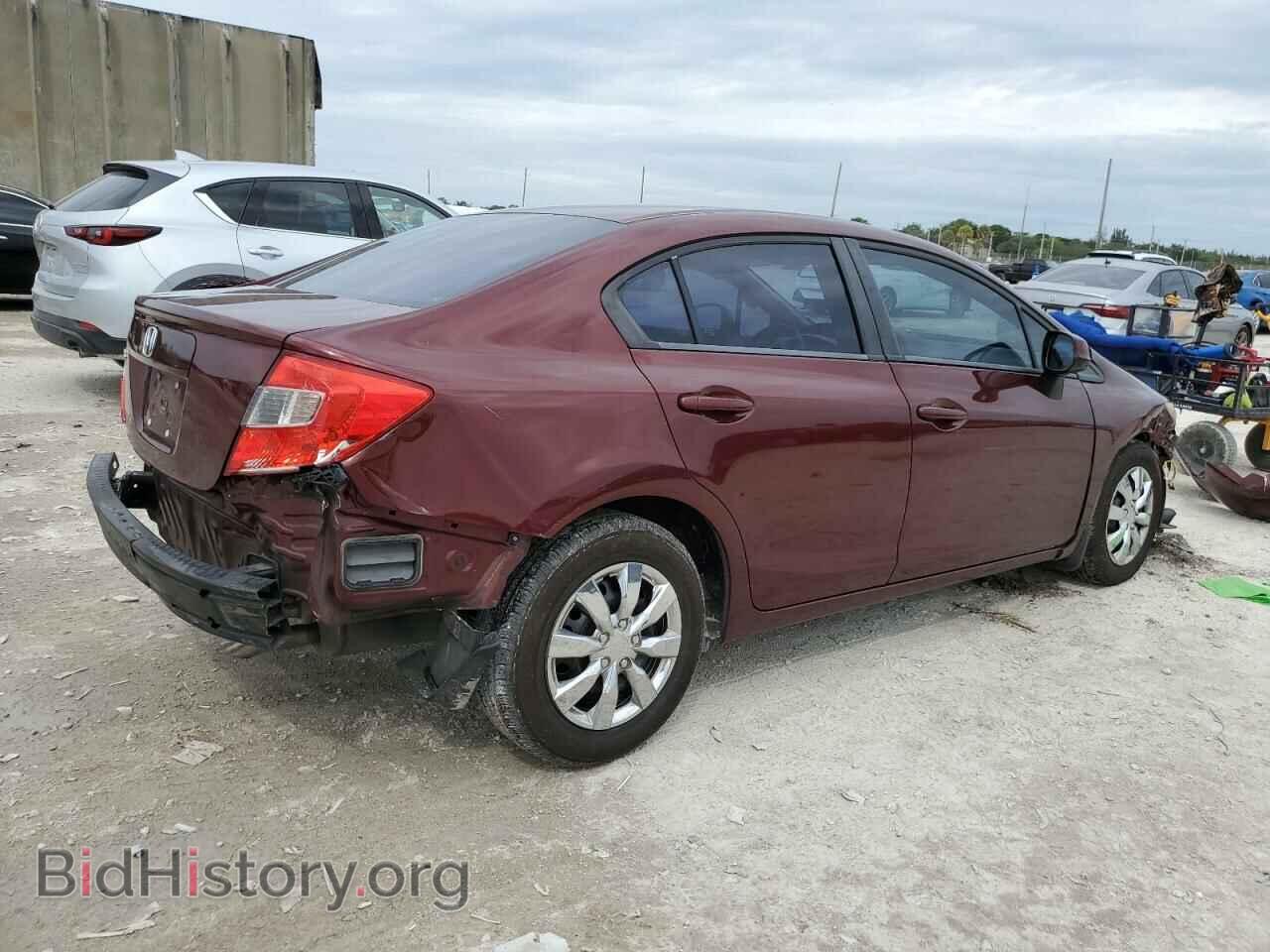 2012 HONDA CIVIC - VIN: 19XFB2F53CE109972 - Фото 3