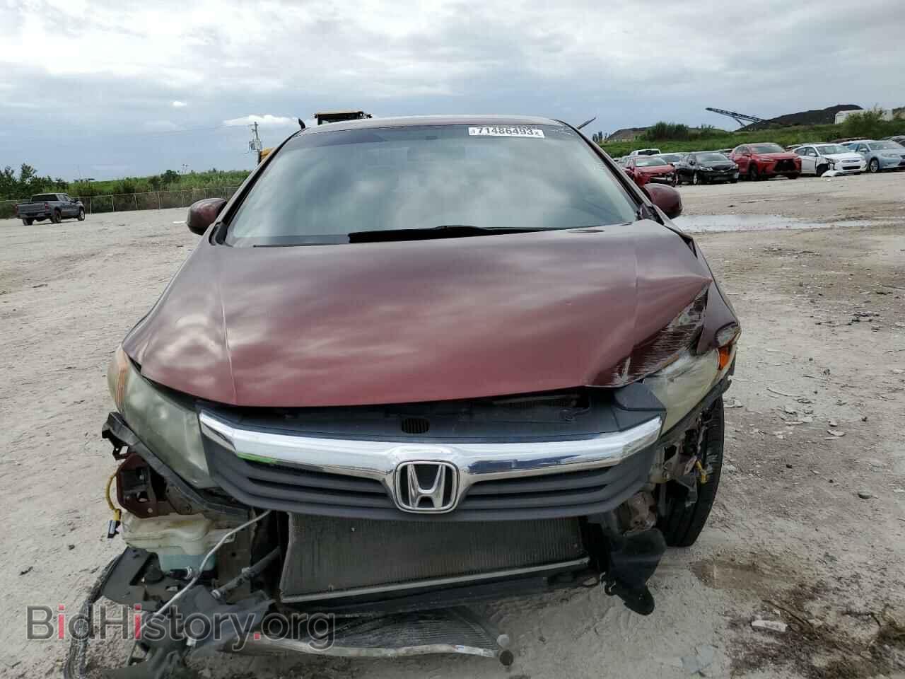 2012 HONDA CIVIC - VIN: 19XFB2F53CE109972 - Фото 5