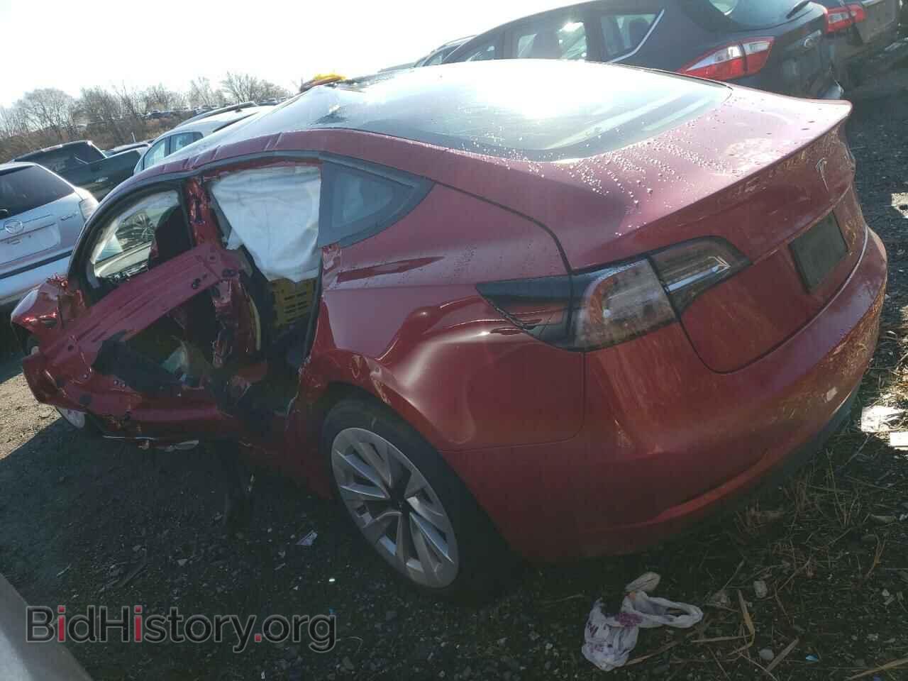 2022 TESLA MODEL 3 - VIN: 5YJ3E1EA2NF184923 - Photo 2