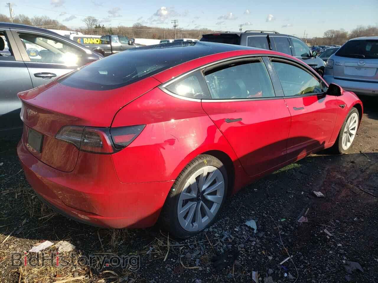 2022 TESLA MODEL 3 - VIN: 5YJ3E1EA2NF184923 - Photo 3