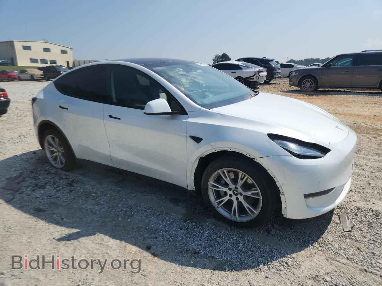 2022 TESLA MODEL Y - VIN: 7SAYGDEE5NF371063 - Фото 4