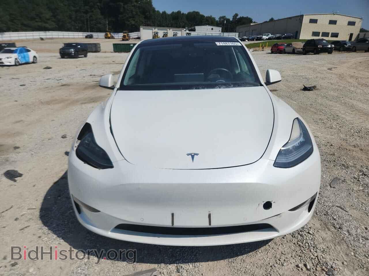 2022 TESLA MODEL Y - VIN: 7SAYGDEE5NF371063 - Фото 5