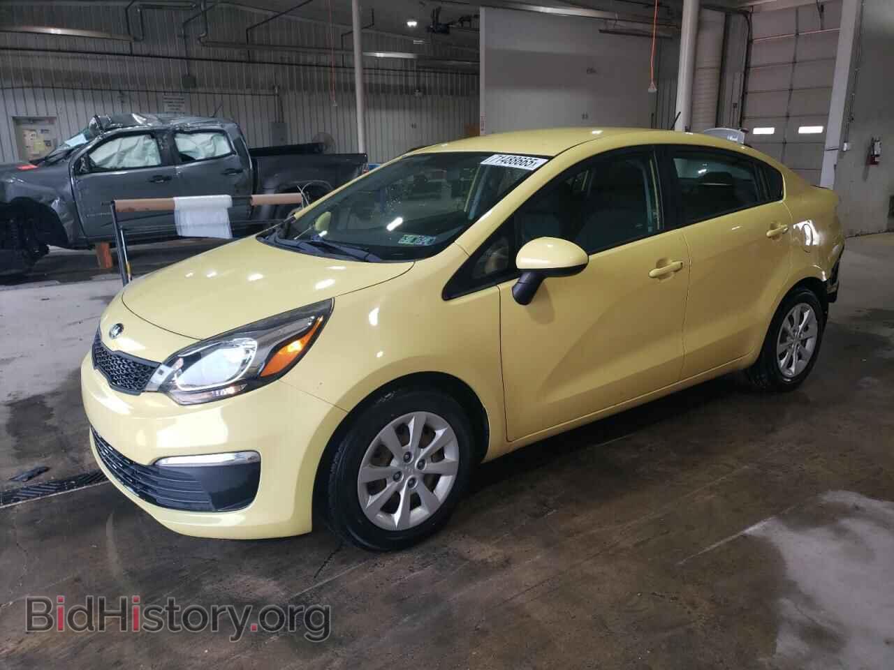 Фотография KNADM4A38G6657784 - KIA RIO 2016