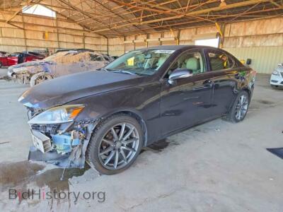 2011 Lexus IS Base, темно-серый — VIN JTHBF5C20B5156755, Copart