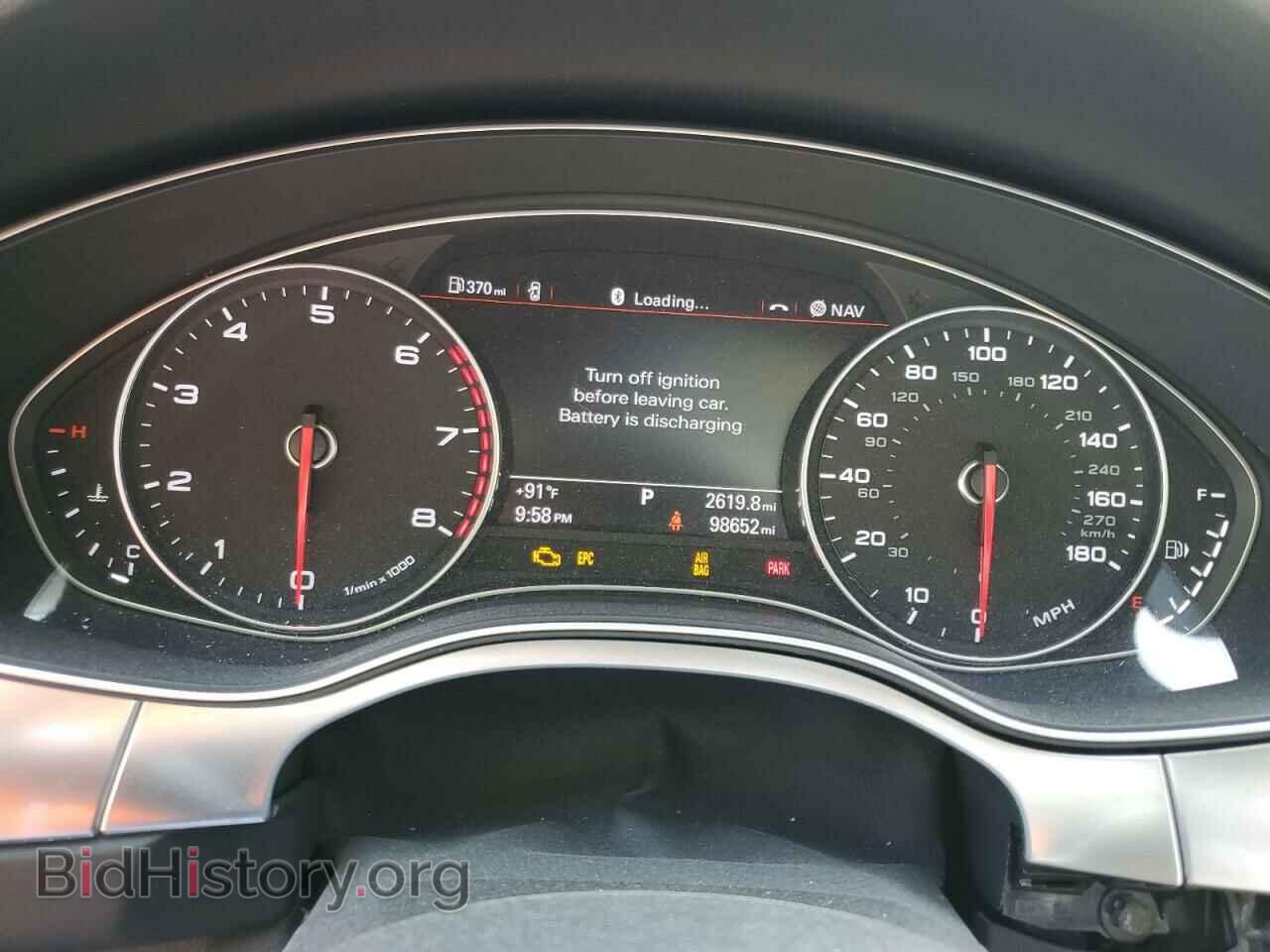 2014 AUDI A6 - VIN: WAUGFAFC7EN147458 - Фото 9