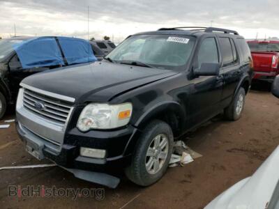 2010 Ford EXPLORER EXPLORER X, черный — VIN 1FMEU7DE3AUA77833, Copart