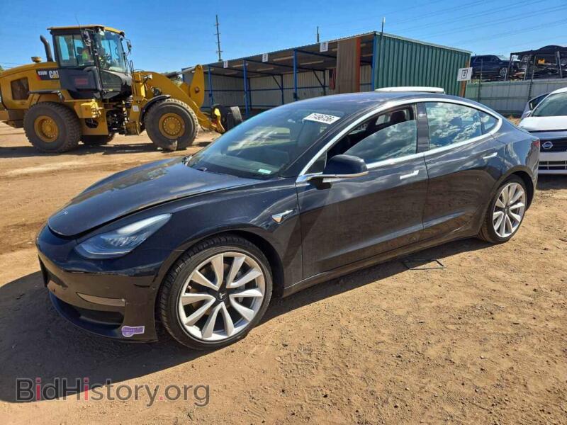 2018 Tesla MODEL 3 (VIN 5YJ3E1EB5JF184594) — photo 1 of 14, Copart, damage: rear end