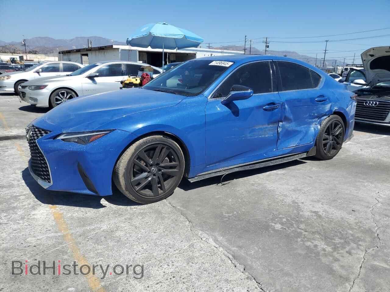 Photo JTHCA1D29M5109737 - LEXUS IS 2021