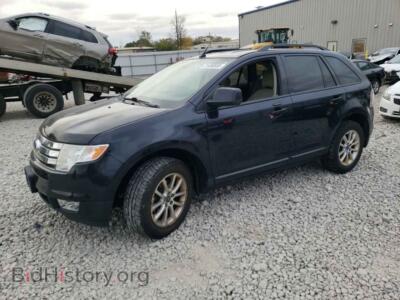 2009 Ford EDGE Edge SEL, черный — VIN 2FMDK48C19BA40449, Copart