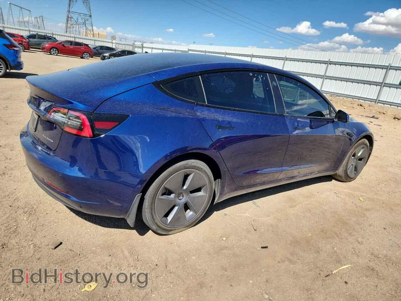 2022 TESLA MODEL 3 - VIN: 5YJ3E1EB3NF159960 - Фото 3