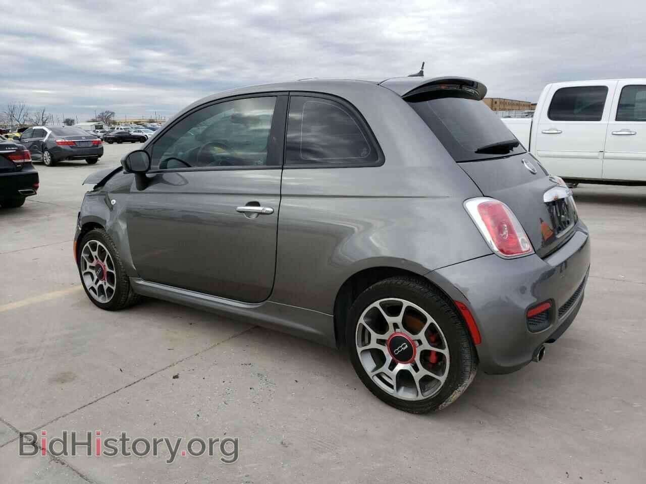 2012 FIAT 500 - VIN: 3C3CFFBR8CT123230 - Фото 2