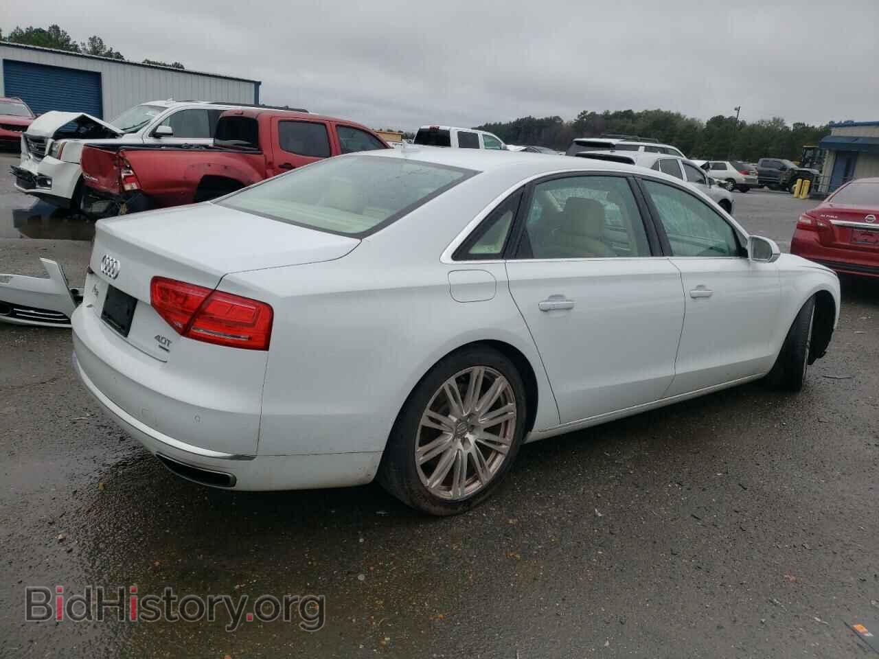 2014 AUDI A8 - VIN: WAUR2AFD3EN003547 - Фото 3