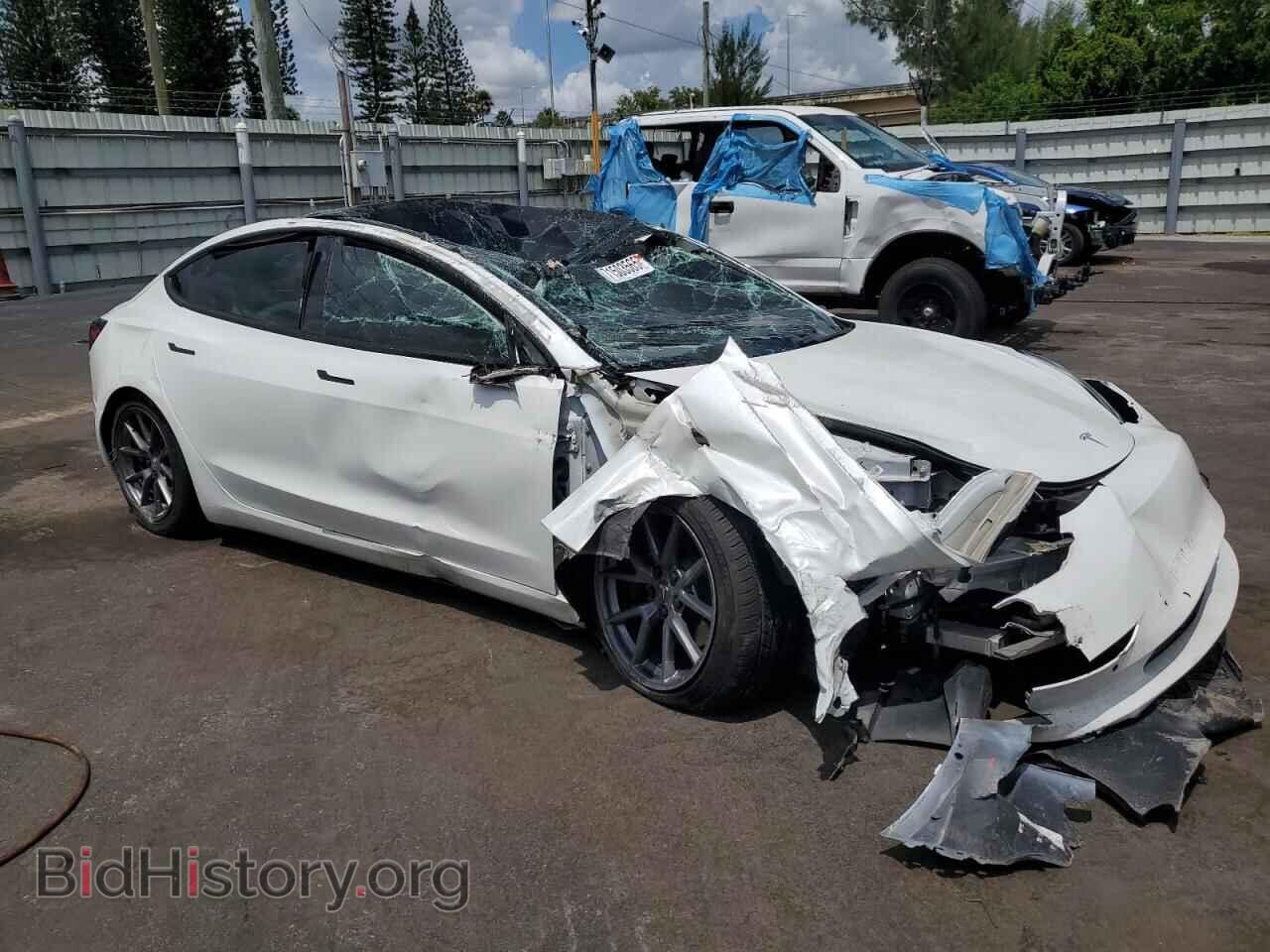 2021 TESLA MODEL 3 - VIN: 5YJ3E1EBXMF055562 - Photo 4