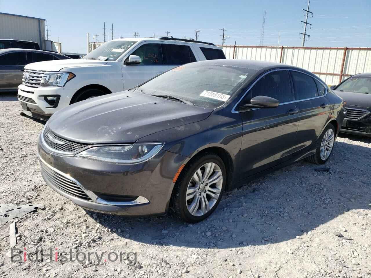 Фотография 1C3CCCAB2FN651619 - CHRYSLER 200 2015