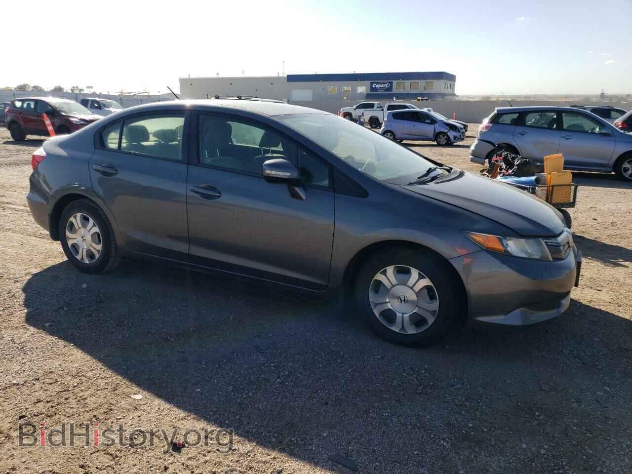 2012 HONDA CIVIC - VIN: JHMFB4F20CS006215 - Фото 4