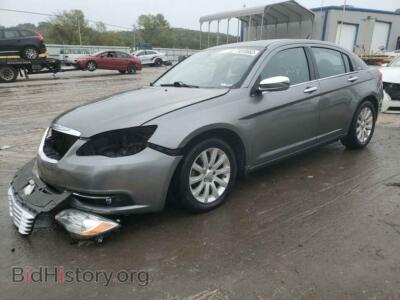 2013 Chrysler 200 200 Limite, gray — VIN 1C3CCBCG4DN615155, Copart