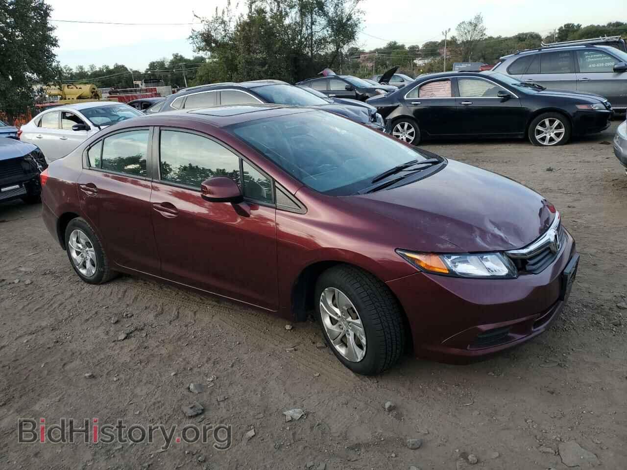 2012 HONDA CIVIC - VIN: 2HGFB2F84CH502203 - Фото 4