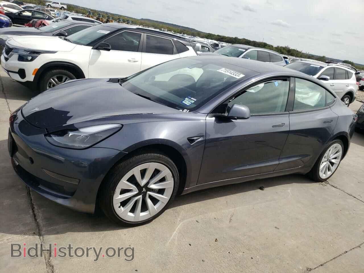 Photo 5YJ3E1EA8NF289076 - TESLA MODEL 3 2022