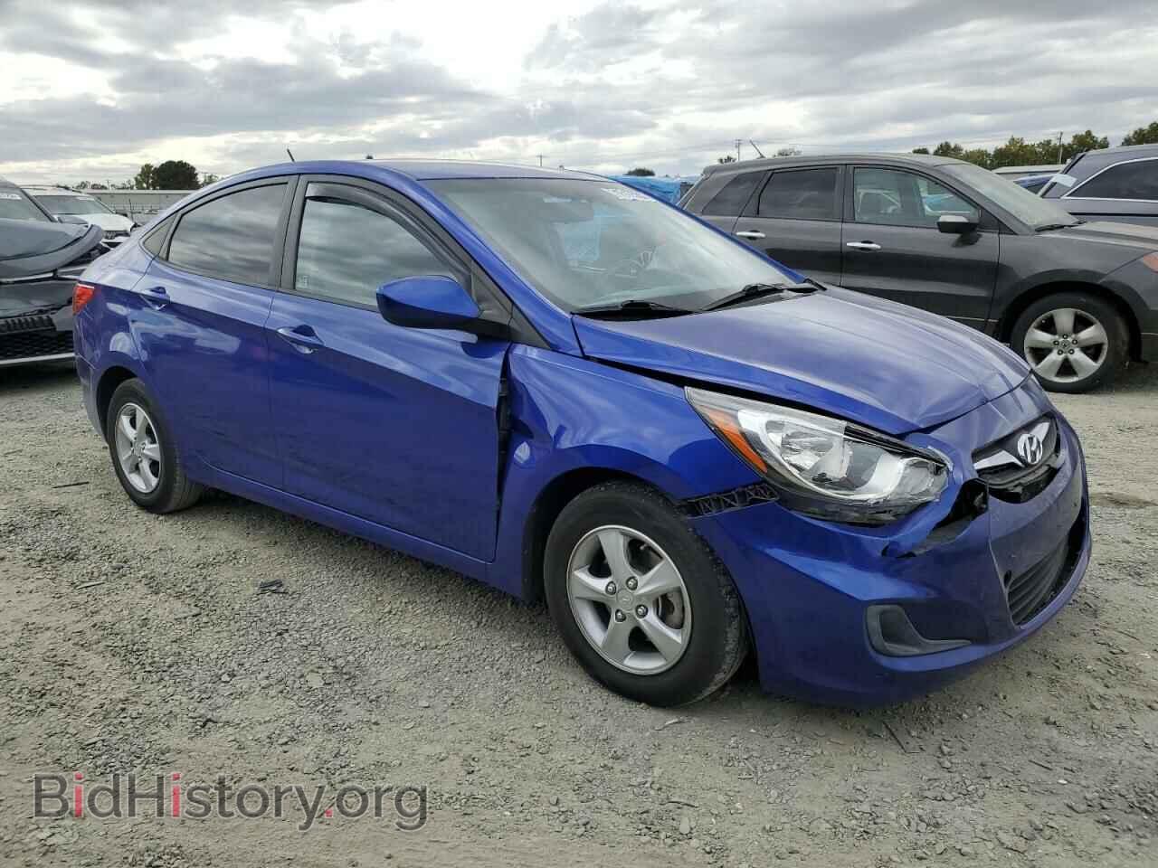 2013 HYUNDAI ACCENT - VIN: KMHCT4AE3DU541141 - Фото 4