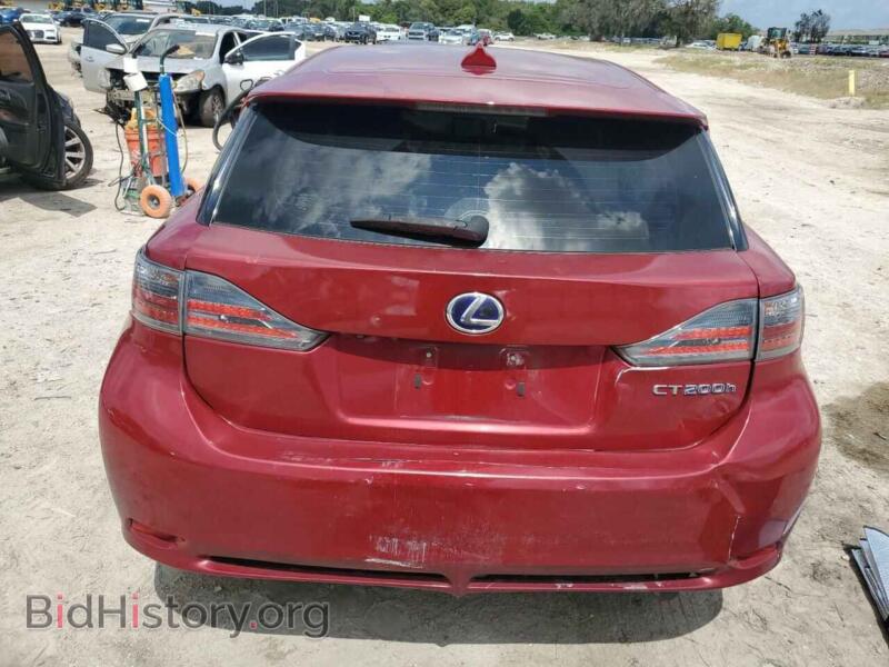 2012 Lexus CT 200 (VIN JTHKD5BH3C2082763) — фото 6 из 12