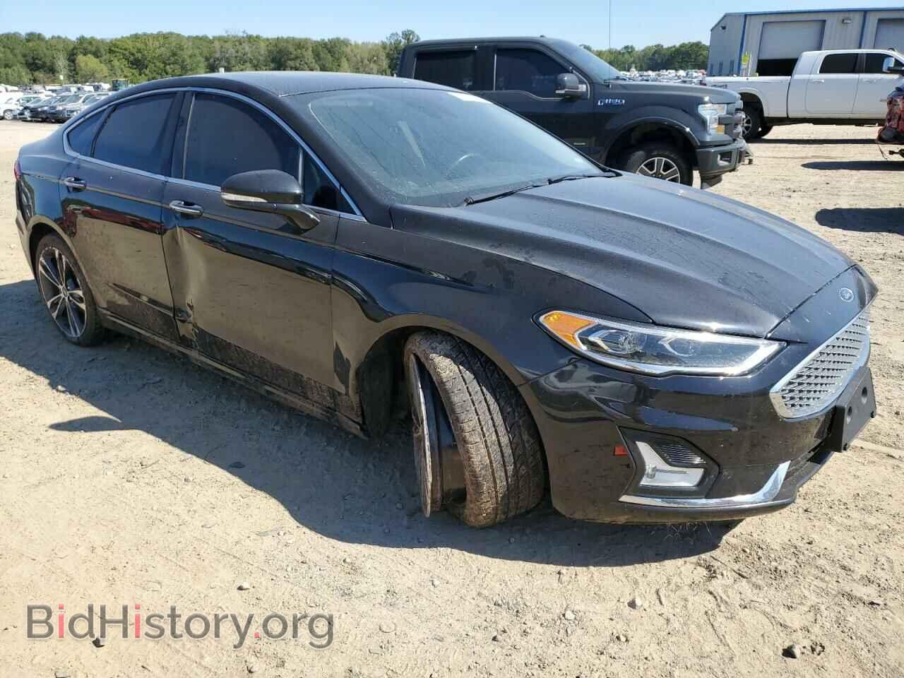 2019 FORD FUSION - VIN: 3FA6P0D95KR225442 - Фото 4