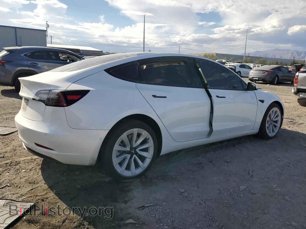 2022 TESLA MODEL 3 - VIN: 5YJ3E1EA4NF154435 - Фото 3